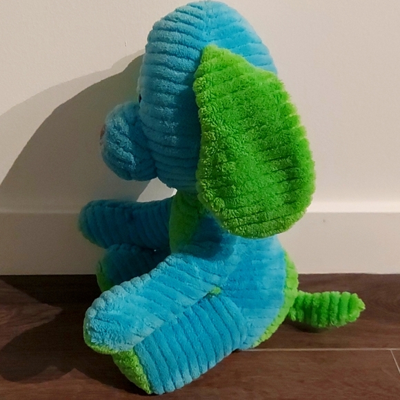 Blue Green Puppy by Spark Create Imagine - Picture 2 of 4